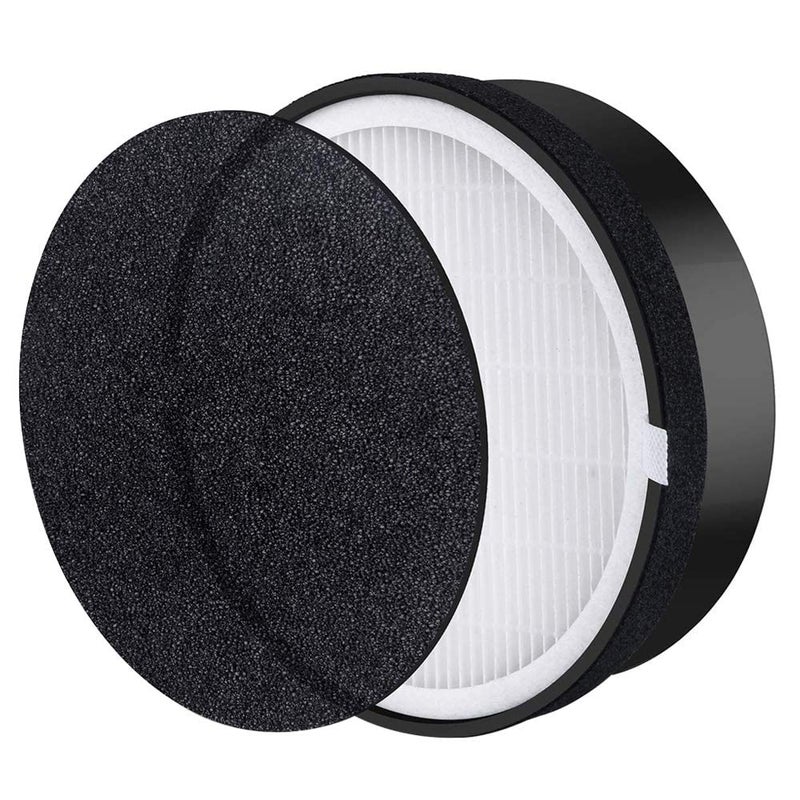 FilledwithLove True HEPA with Activated Carbon Filter Compatible with Levoit LV-H132, Part # LV-H132-RF (2 - Pack) FilledwithLove - Image 1